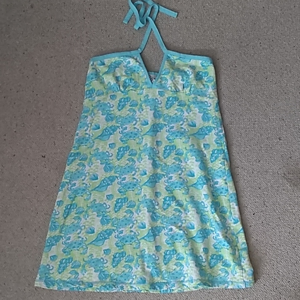 Lilly Pulitzer- vintage crab and shell halter